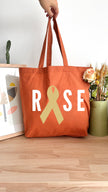 Tote bag 18L personnalisable - Octobre Rose - Rose
