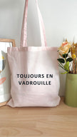 Tote bag 10L personnalisable - Toujours en vadrouille
