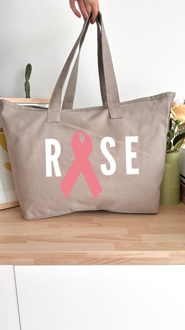 Sac 31L personnalisable - Octobre Rose - Rose