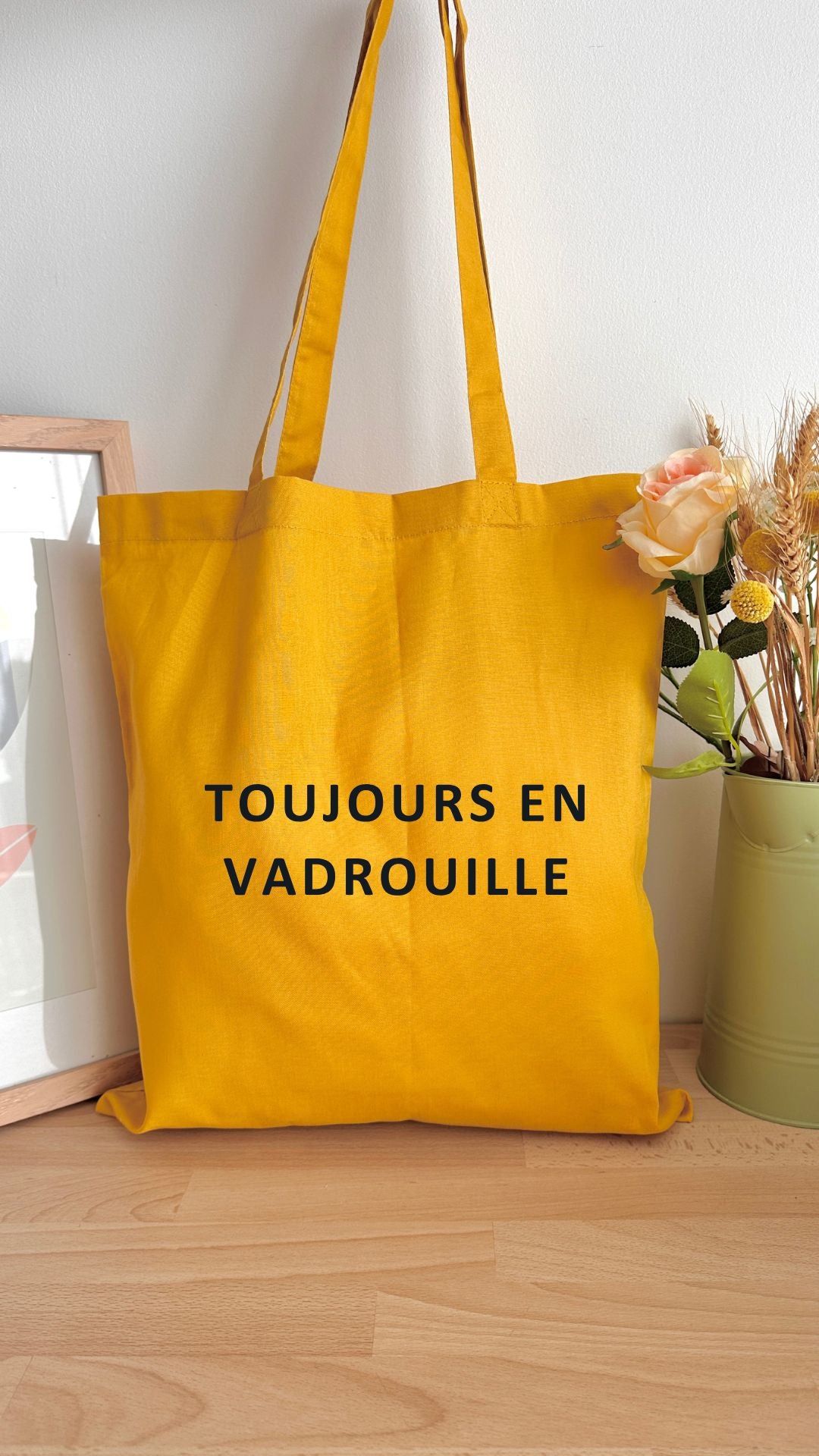 Tote bag 10L personnalisable - Toujours en vadrouille