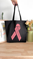 Tote bag 18L personnalisable - Octobre Rose - Ruban