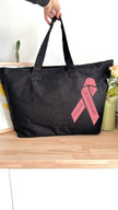Sac 31L personnalisable - Octobre Rose - Ruban