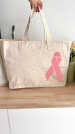 Sac 31L personnalisable - Octobre Rose - Ruban