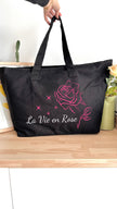 Sac 31L personnalisable - Octobre Rose - La vie en Rose