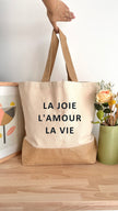 Sac 29L personnalisable - La joie L'amour La vie