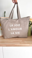 Sac 31L personnalisable - La joie L'amour La vie