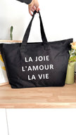 Sac 31L personnalisable - La joie L'amour La vie