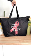 Sac 31L personnalisable - Octobre Rose - Girl Power
