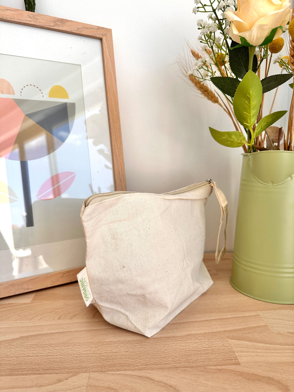 Pochette / Trousse de toilette 3L personnalisable - Octobre Rose - Plus forte